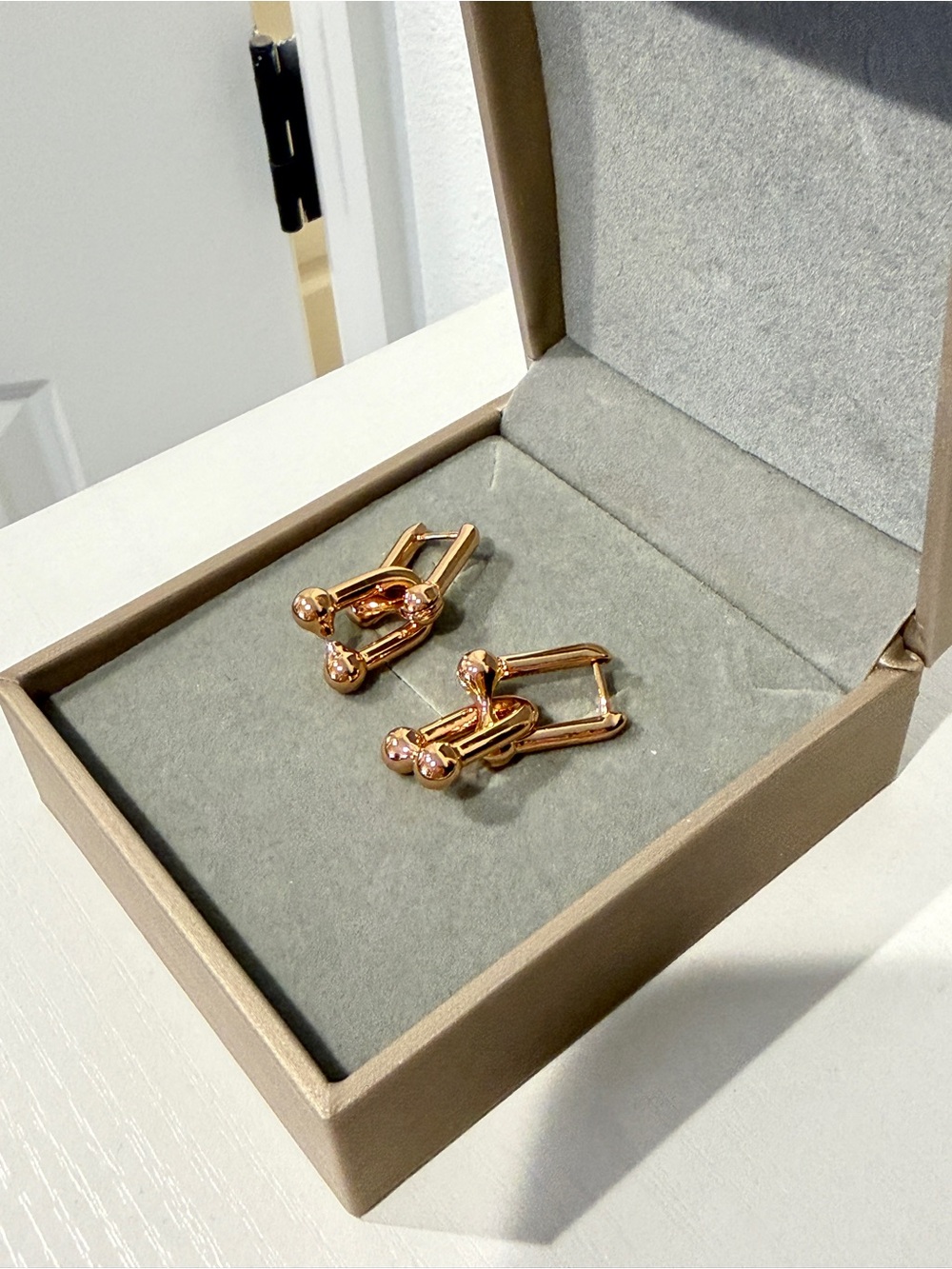 Rose Gold Earrings